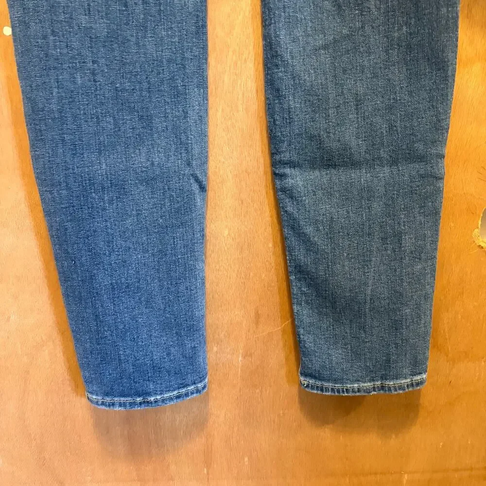 Silver Jeans Distressed Girlfriend Skinny Jeans Stretch Off Duty Model W31 L29 - Picture 15 of 16